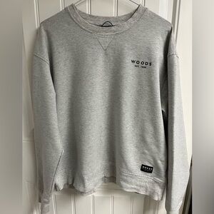 Woods brand crew neck